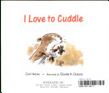 I love to cuddle