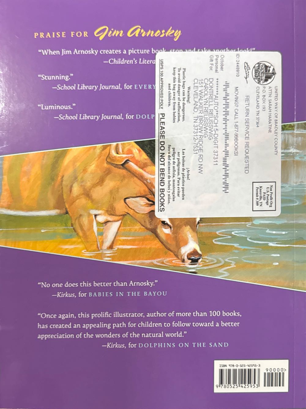 At This Very Moment - Jim Arnosky (Dutton Children’s Books - Comb Binding) book collectible [Barcode 9780525425953] - Main Image 2