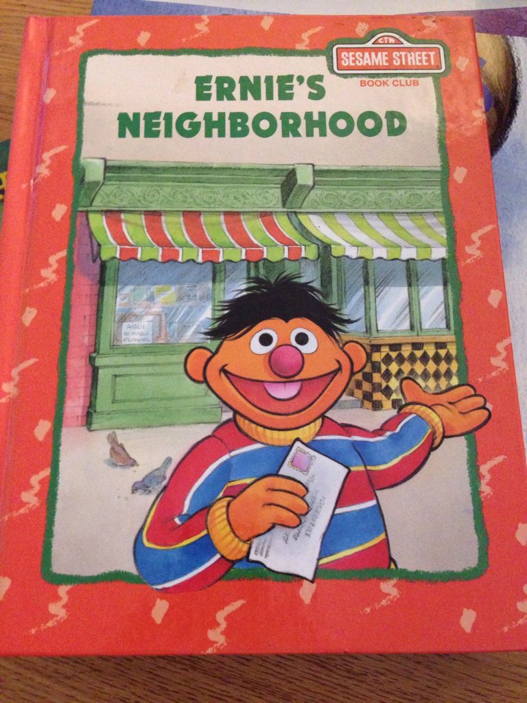 Ernie’s Neighborhood - Deborah Kovacs book collectible [Barcode 9780895777188] - Main Image 1
