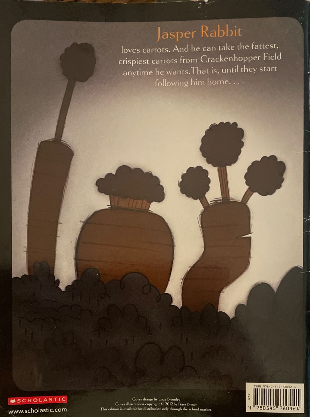 Creepy Carrots! - Aaron Reynolds (Scholastic Inc. - Paperback) book collectible [Barcode 9780545780421] - Main Image 2