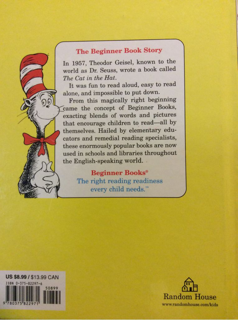 Dr Seuss: Big Dog Little Dog - Dav Pilkey (Random House Books for Young Readers - Hardcover) book collectible [Barcode 9780375822971] - Main Image 2