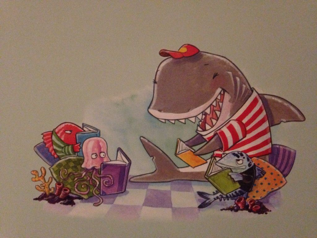 Clark The Shark - Bruce Hale (Scholastic Inc - Paperback) book collectible [Barcode 9780545678216] - Main Image 2