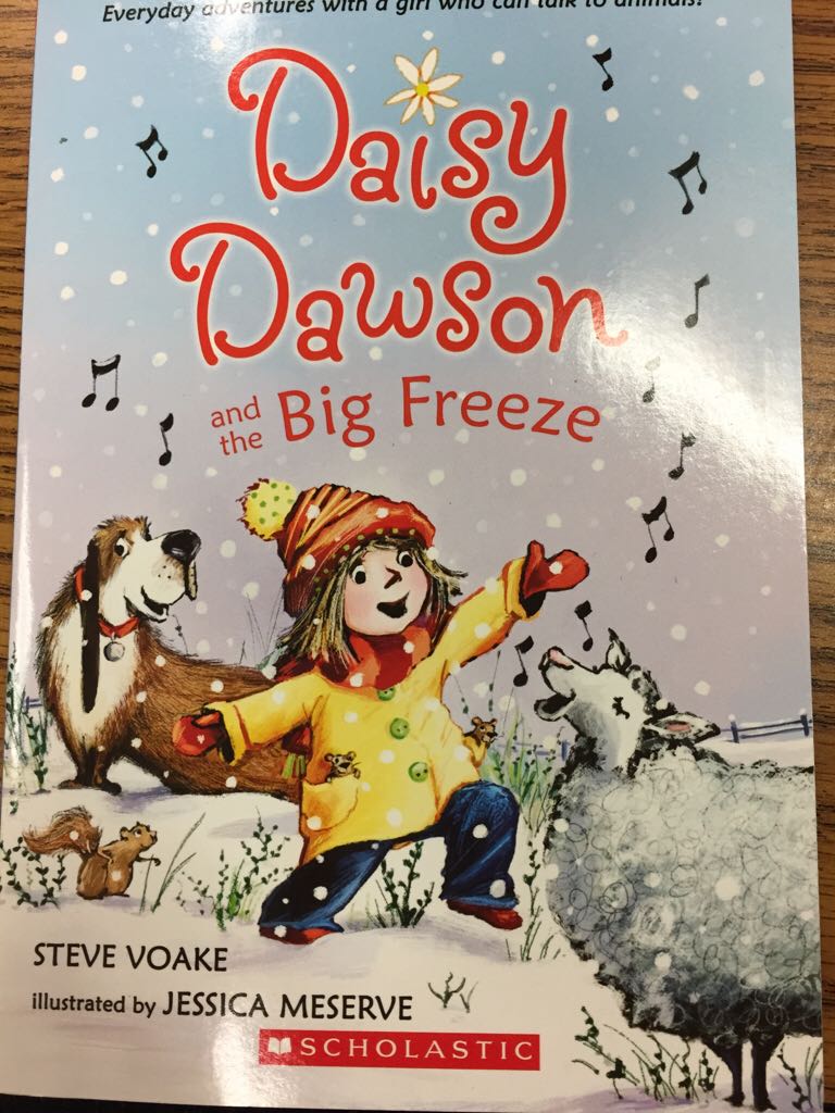 Daisy Dawson and the Big Freeze - Steve Voake book collectible [Barcode 9780545429818] - Main Image 1