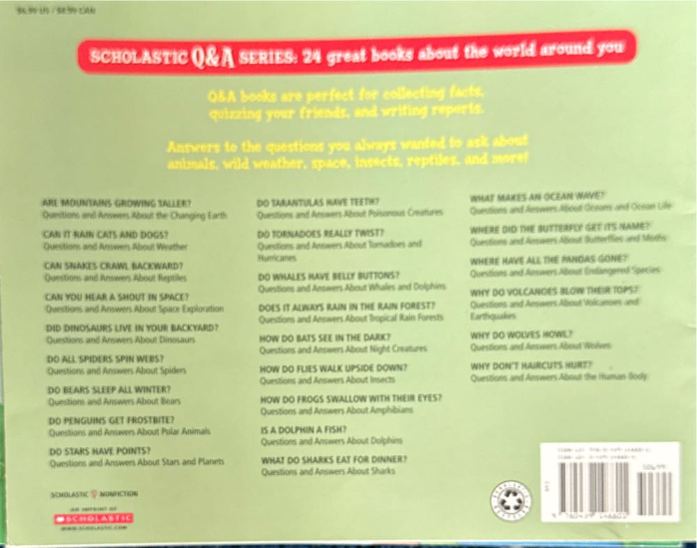 Do Tornadoes Really Twist? - Gilda and Melvin Berger (Scholastic Reference) book collectible [Barcode 9780439148801] - Main Image 2