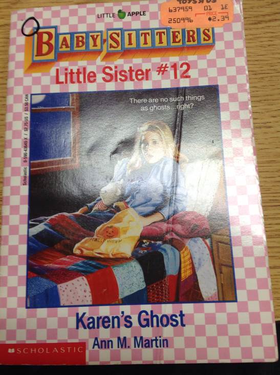 Baby Sitters  Little Sister #12. Karen’s Ghost  book collectible [Barcode 9780590637954] - Main Image 1