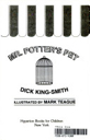 Mr. Potter’s Pet