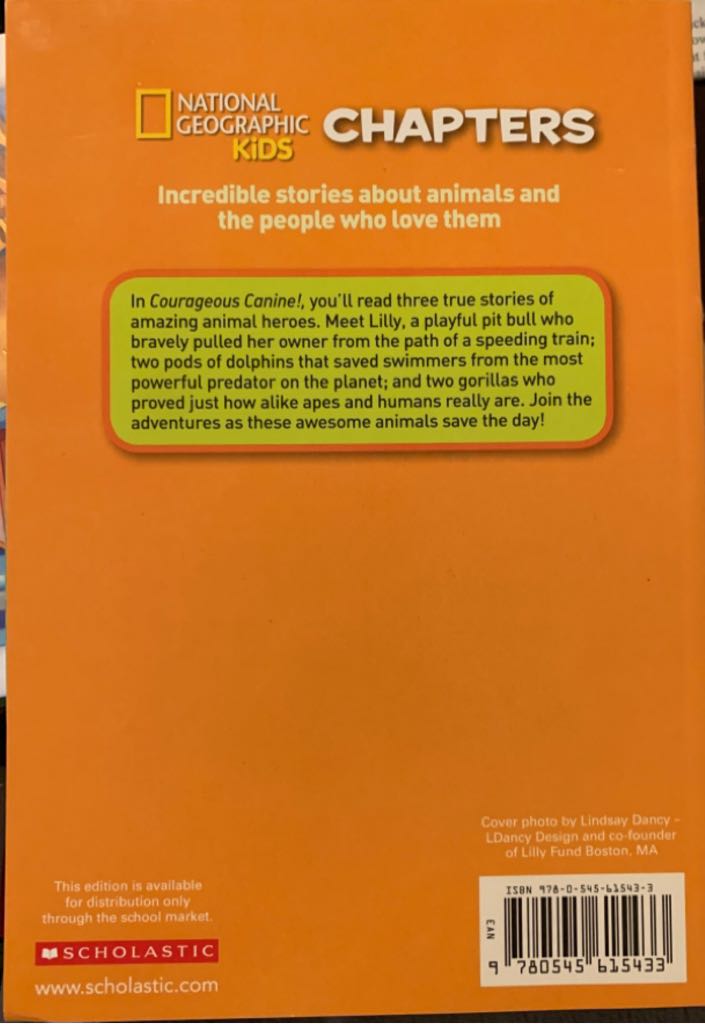 Courageous Canines - Halls book collectible [Barcode 9780545615433] - Main Image 2