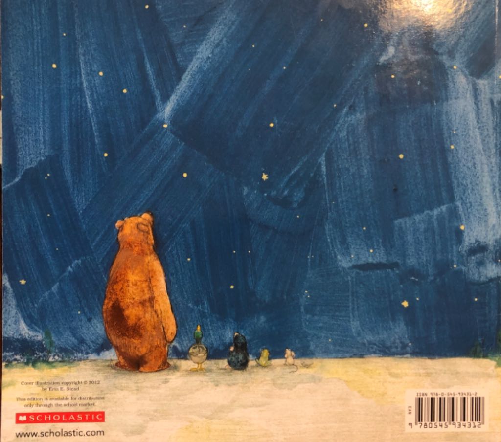 Bear Has a Story to Tell - Philip C. Stead book collectible [Barcode 9780545934312] - Main Image 2