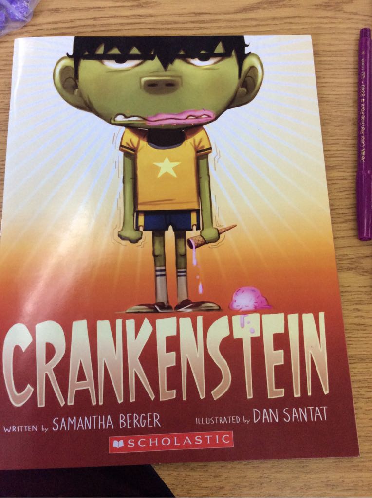 Crankenstein - Samantha Berger (Scholastic Inc. - Paperback) book collectible [Barcode 9780545798945] - Main Image 1