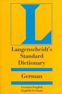 Langenscheidt’s standard German dictionary