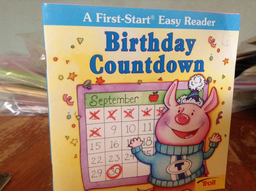 Birthday Countdown - troll book collectible [Barcode 9780816774913] - Main Image 1