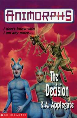 Animorphs #18: The Decision - K. A. Applegate (Scholastic Inc - Paperback) book collectible [Barcode 9780590494410] - Main Image 3