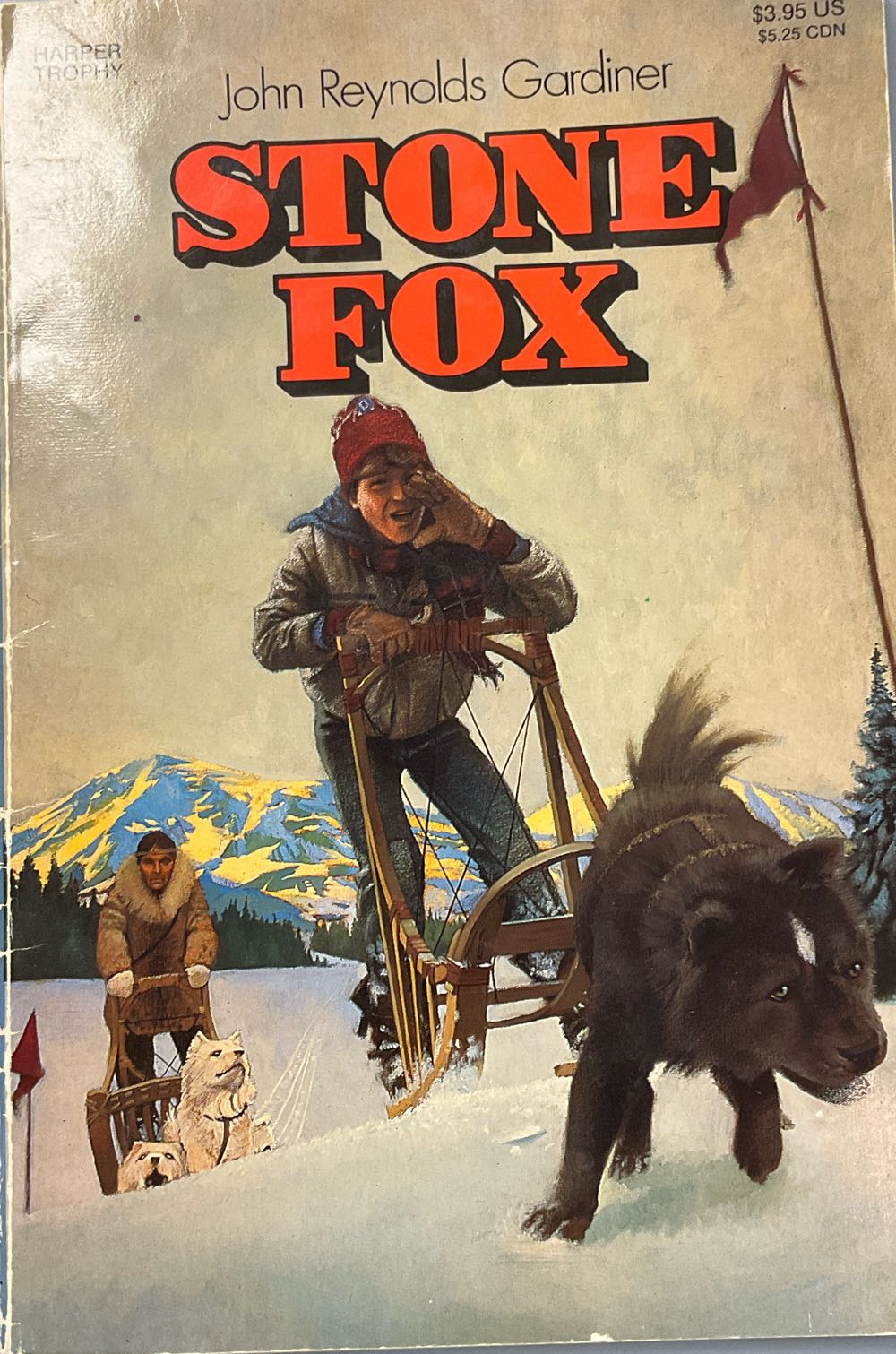 Stone Fox - John Reynolds Gardiner (HarperCollins - Paperback) book collectible [Barcode 9780064401326] - Main Image 3