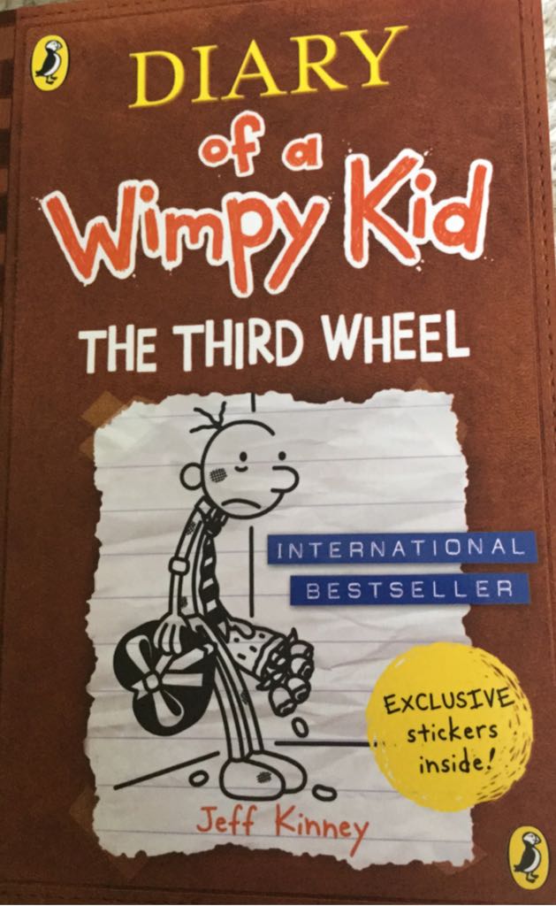 Diary Of A Wimpy Kid 7: The Third Wheel