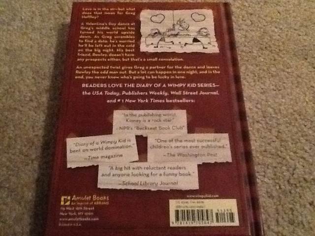 Diary Of A Wimpy Kid #07: The Third Wheel - Jeff Kinney (Amulet Books - Hardcover) book collectible [Barcode 9781419705847] - Main Image 2