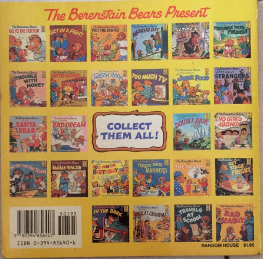Berenstain Bears: BB And The Truth - Stan & Jan Berenstain (Random House - Hardcover) book collectible [Barcode 9780394856407] - Main Image 2