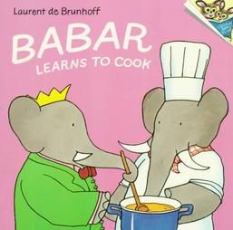 Babar Learns To Cook - Laurent de Brunhoff (Random House - Paperback) book collectible [Barcode 9780394841083] - Main Image 1