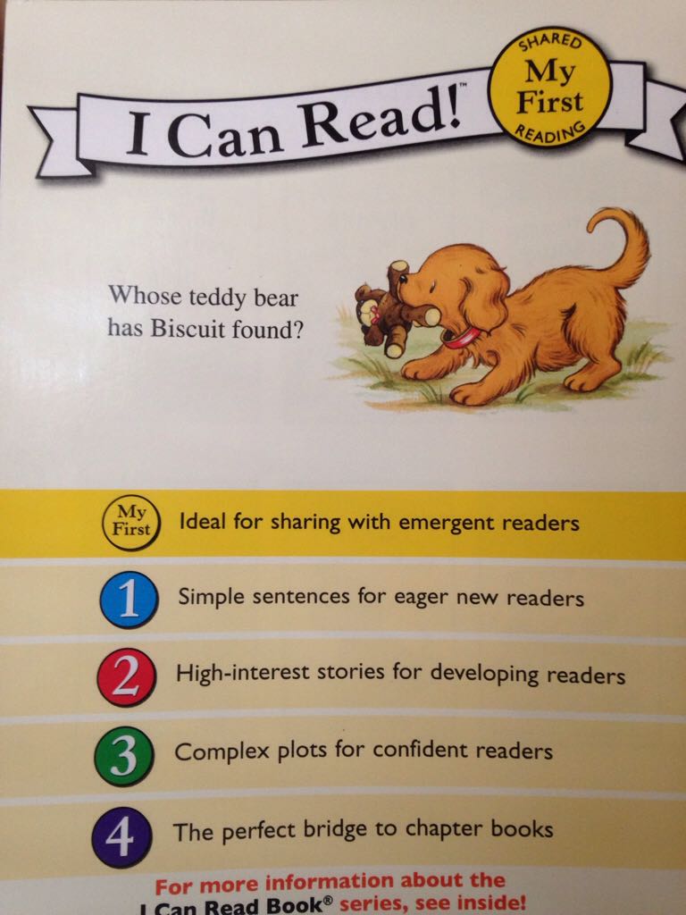 Biscuit and the Lost Teddy Bear - Alyssa Satin Capucilli (Harper Collins - Paperback) book collectible [Barcode 9780061177538] - Main Image 2