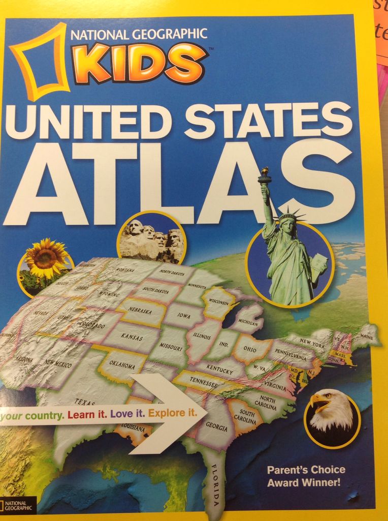 United States Atlas - National Geographic Kids (Scholastic Inc. - Paperback) book collectible [Barcode 9780545664783] - Main Image 1