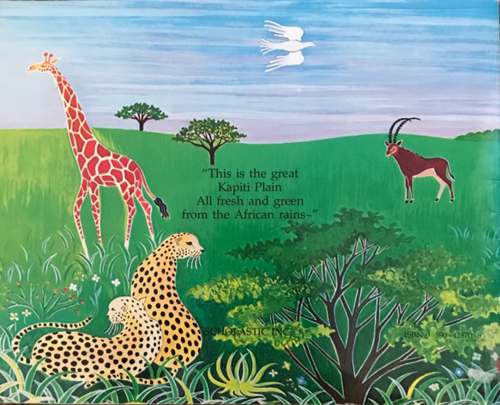 Bringing the Rain to Kapiti Plain - Verna Aardema (Scolastic - Paperback) book collectible [Barcode 9780590428705] - Main Image 2