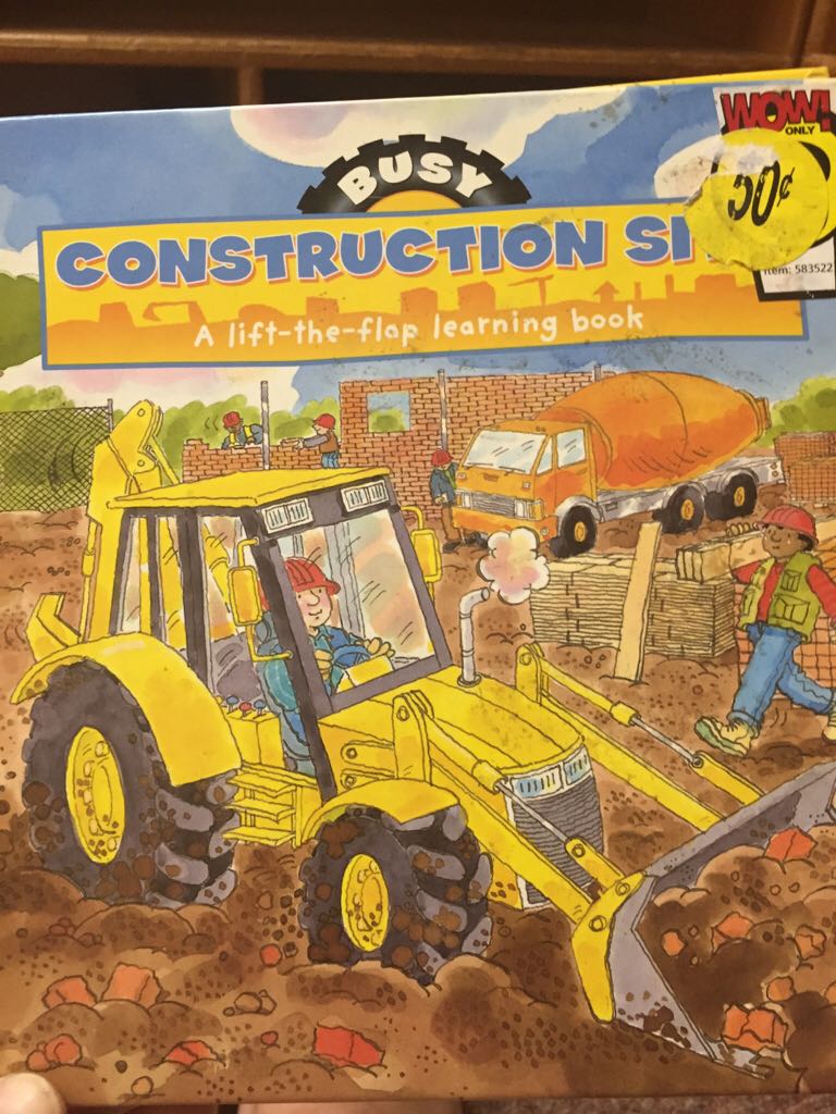Busy Construction Site - - USA, book collectible - Main Image 1