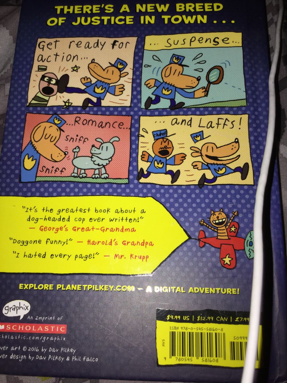 Dog Man - Dav Pilkey (Graphix - Hardcover) book collectible [Barcode 9780545581608] - Main Image 2