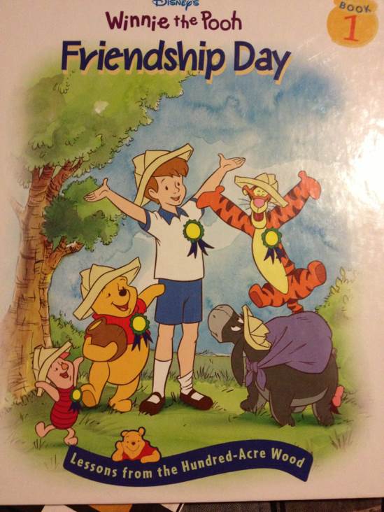 Lessons From The 100acre Wood Vol 01: Friendship Day - Disney Enterprises Inc (Hyperion - Hardcover) book collectible [Barcode 9781579730871] - Main Image 1
