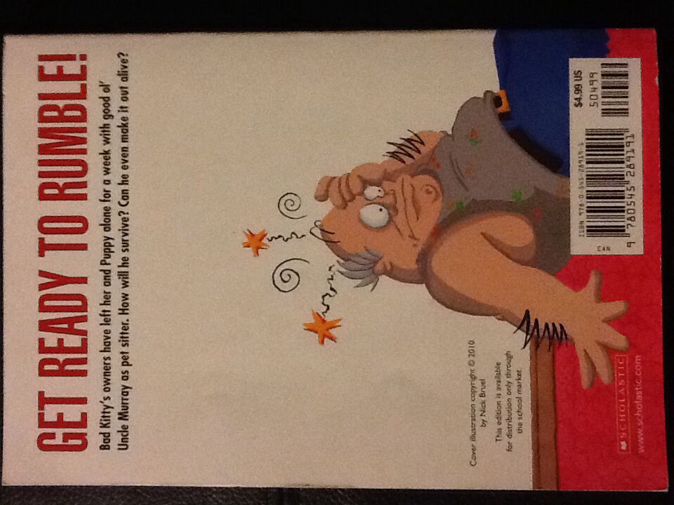 Bad Kitty vs Uncle Murray - Nick Bruel (Scholastic - Paperback) book collectible [Barcode 9780545289191] - Main Image 2