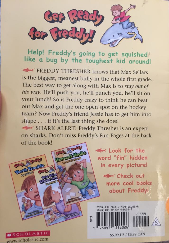 Ready Freddy! #4 Don’t Sit On My Lunch - Abby Klein (HarperTeen - Paperback) book collectible [Barcode 9780439556026] - Main Image 2