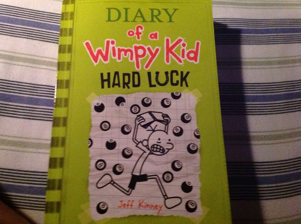 Diary Of A Wimpy Kid #8: Hard Luck - Jeff Kinney (Amulet Books - Paperback) book collectible [Barcode 9781419711763] - Main Image 1