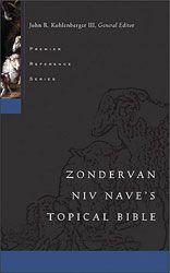 Zondervan Niv Nave’s Topical Bible