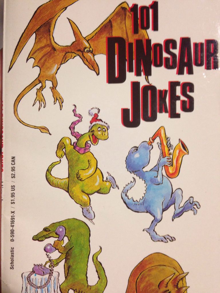 101 Dinosaur Jokes - Phil Hirsch (Scholastic Paperbacks) book collectible [Barcode 9780590416917] - Main Image 1