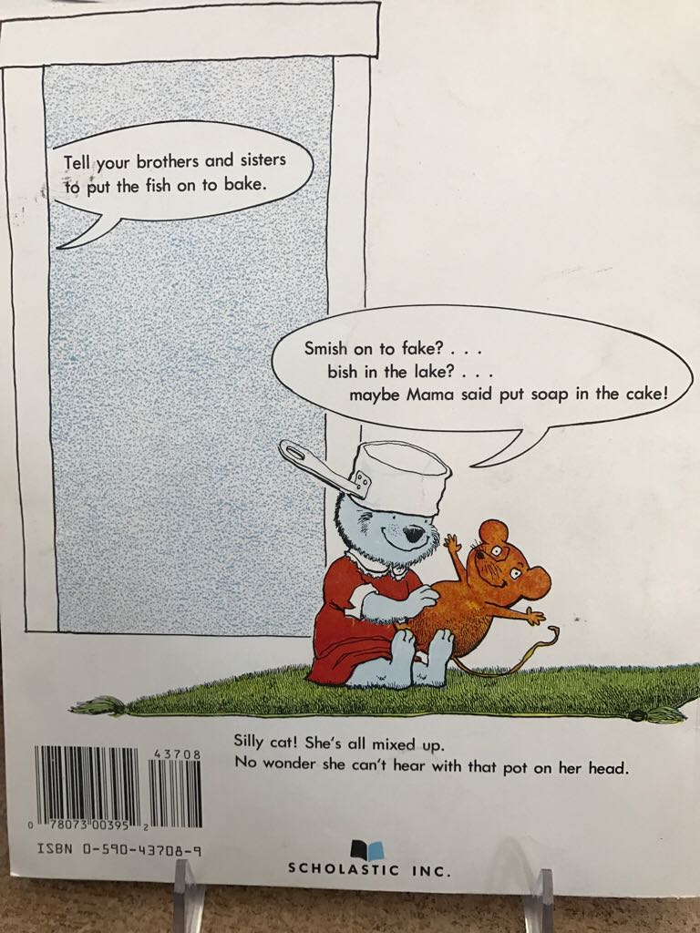 The Cat Who Wore a Pot on Her Head - Jan Slepian (Scholastic Paperbacks - Paperback) book collectible [Barcode 9780590437080] - Main Image 2