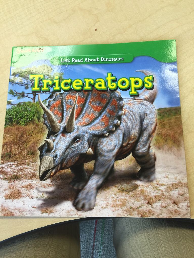 Let’s Read About Dinosaurs: Triceratops