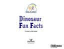 Dinosaur Fun Facts