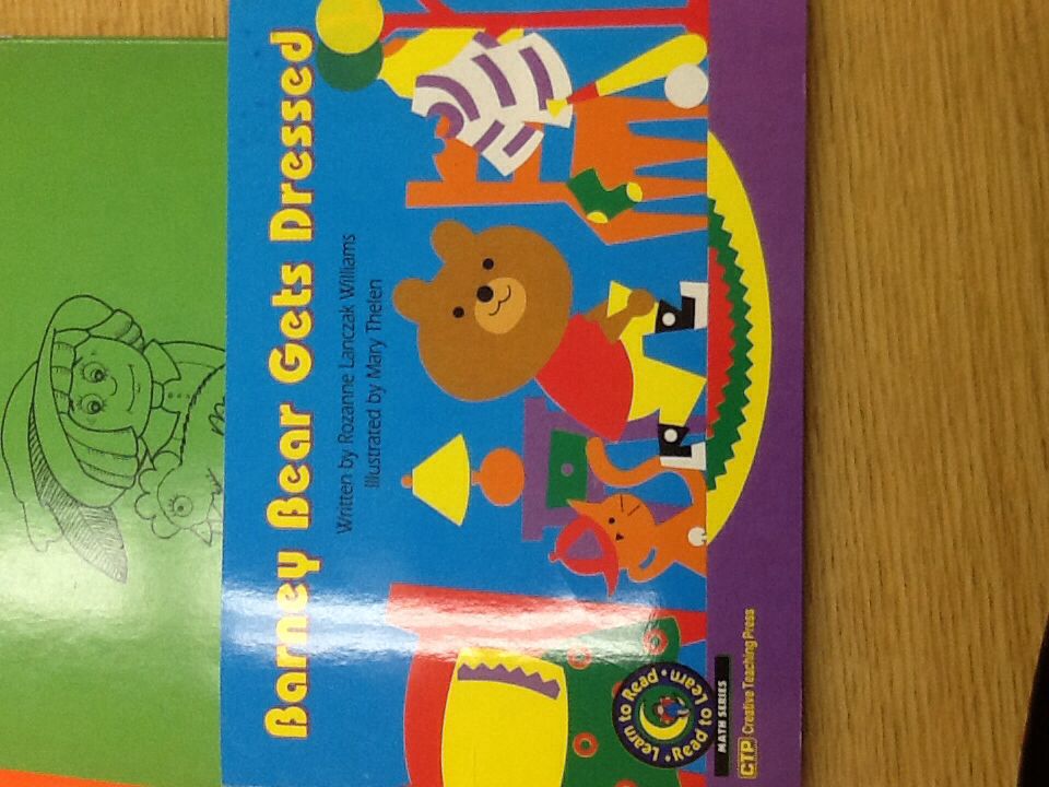 Barney Bear Gets Dressed
