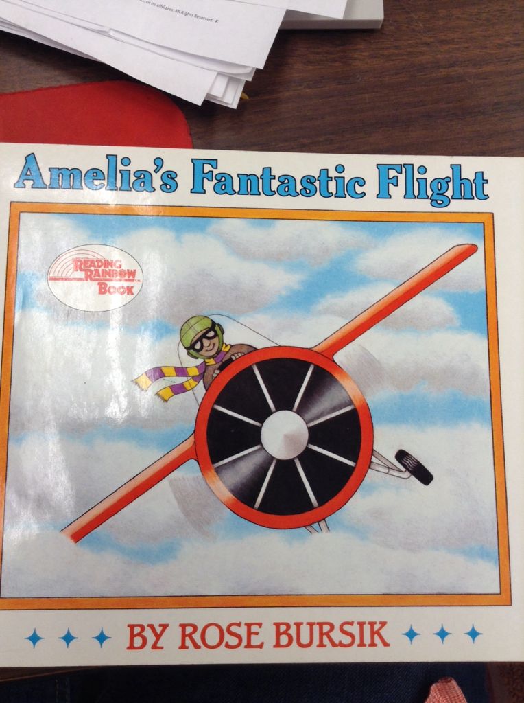 Amelia’s Fantastic Flight - Rose Bursik (Macmillan) book collectible [Barcode 9780805033861] - Main Image 1