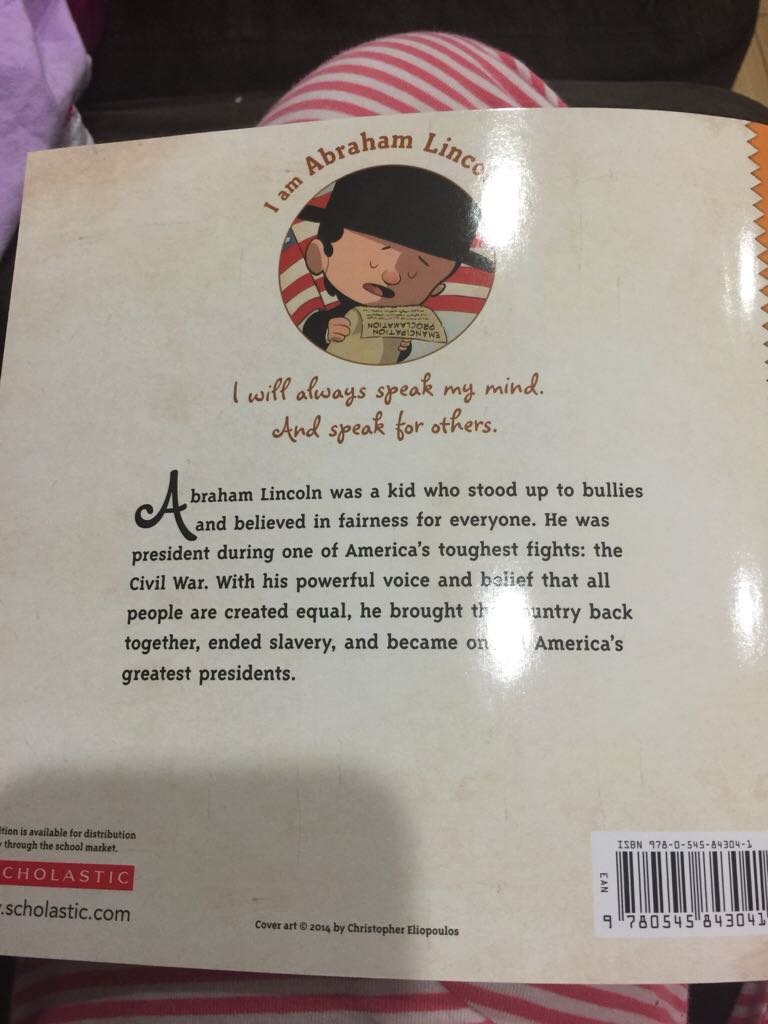 I Am Abraham Lincoln - Brad Meltzer (Scholastic, Inc. - Paperback) book collectible [Barcode 9780545843041] - Main Image 2