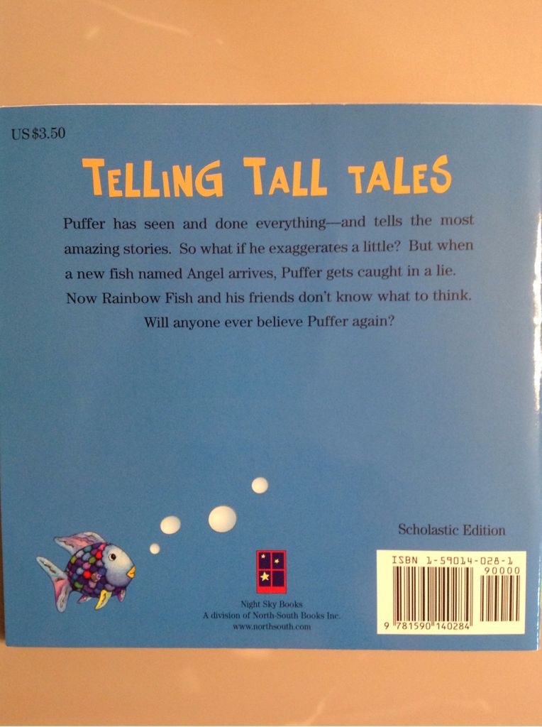 Fishy Story, A - Marcus Pfister (Tiger Tales - Paperback) book collectible [Barcode 9781590140284] - Main Image 2