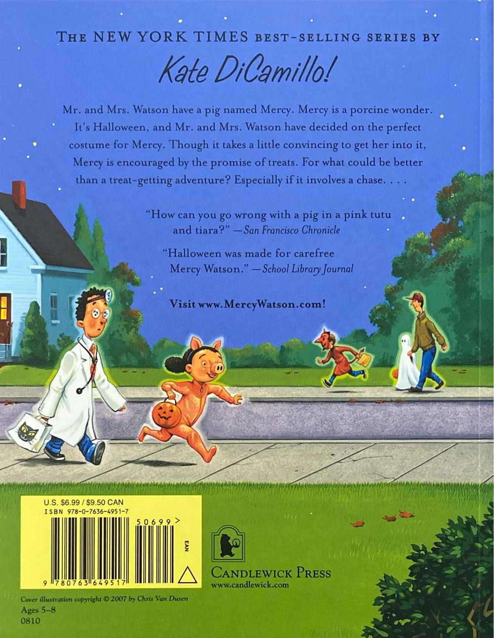 Mercy Watson Princess in Disguise - Kate DiCamillo (Candlewick Press - Paperback) book collectible [Barcode 9780763649517] - Main Image 2