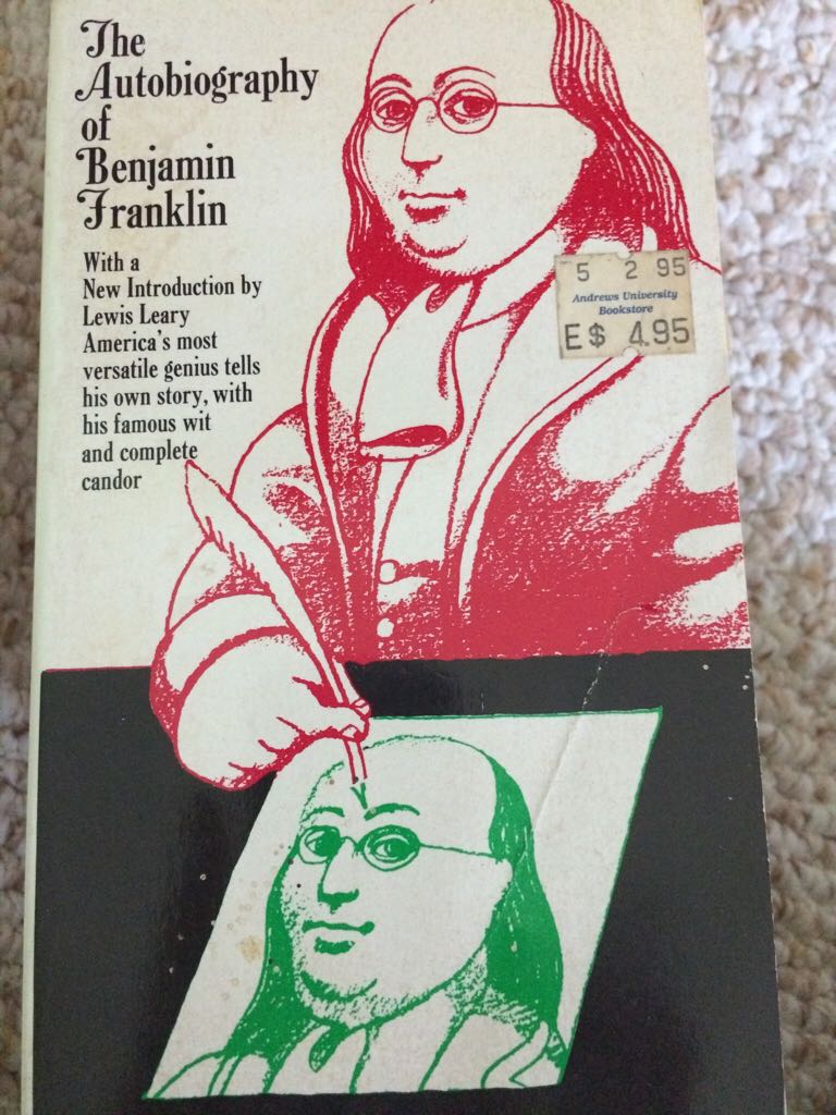 The Autobiography Of Benjamin Franklin
