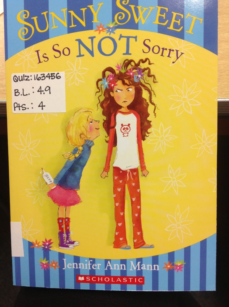 Sunny Sweet Is So Not Sorry