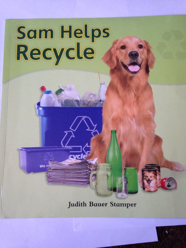 Sam Helps Recycle