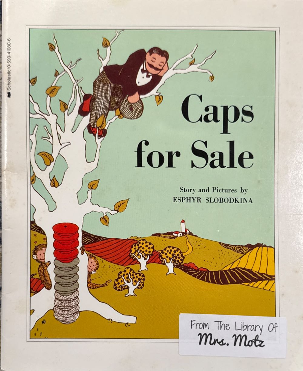 Caps for Sale - Esphyr Slobodkina (Scholastic Paperbacks - Paperback) book collectible [Barcode 9780590410809] - Main Image 3