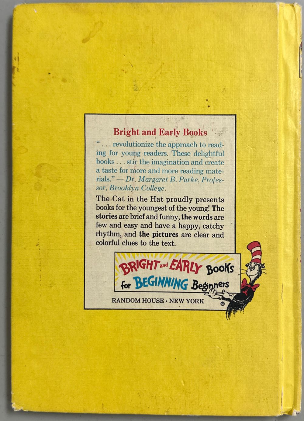 Hooper Humperdink ... ? Not him! - Theo Le Sieg (Random House Books for Young Readers - Hardcover) book collectible [Barcode 9780394832869] - Main Image 4