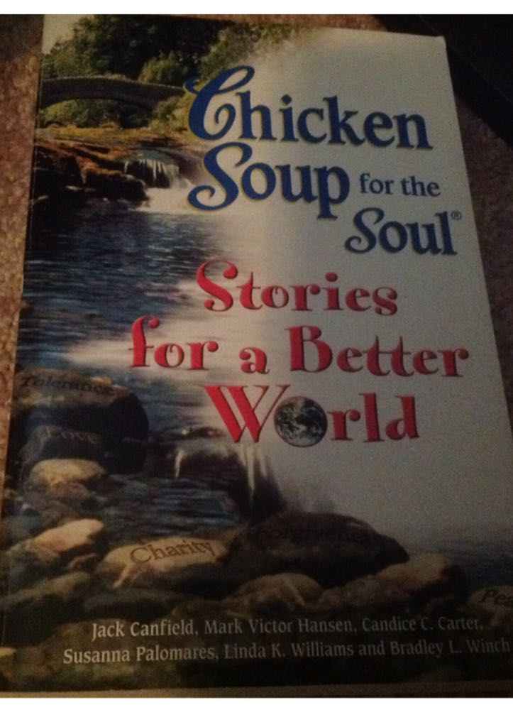 Chicken Soup For The Soul Stories For A Better World - Canfield book collectible [Barcode 9780545044639] - Main Image 1