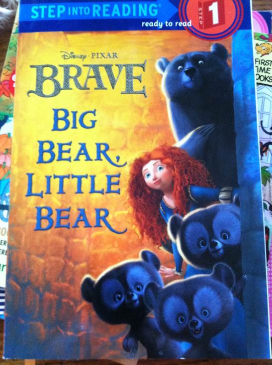 Brave: Big Bear, Little Bear - Susan Amerikaner (Disney Books for Young Readers - Paperback) book collectible [Barcode 9780736429153] - Main Image 1