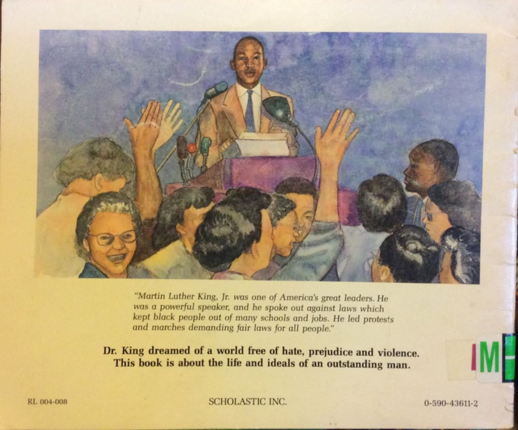 Martin Luther King, Jr. - David A. Adler (Scholastic, Inc. - Paperback) book collectible [Barcode 9780590436113] - Main Image 2