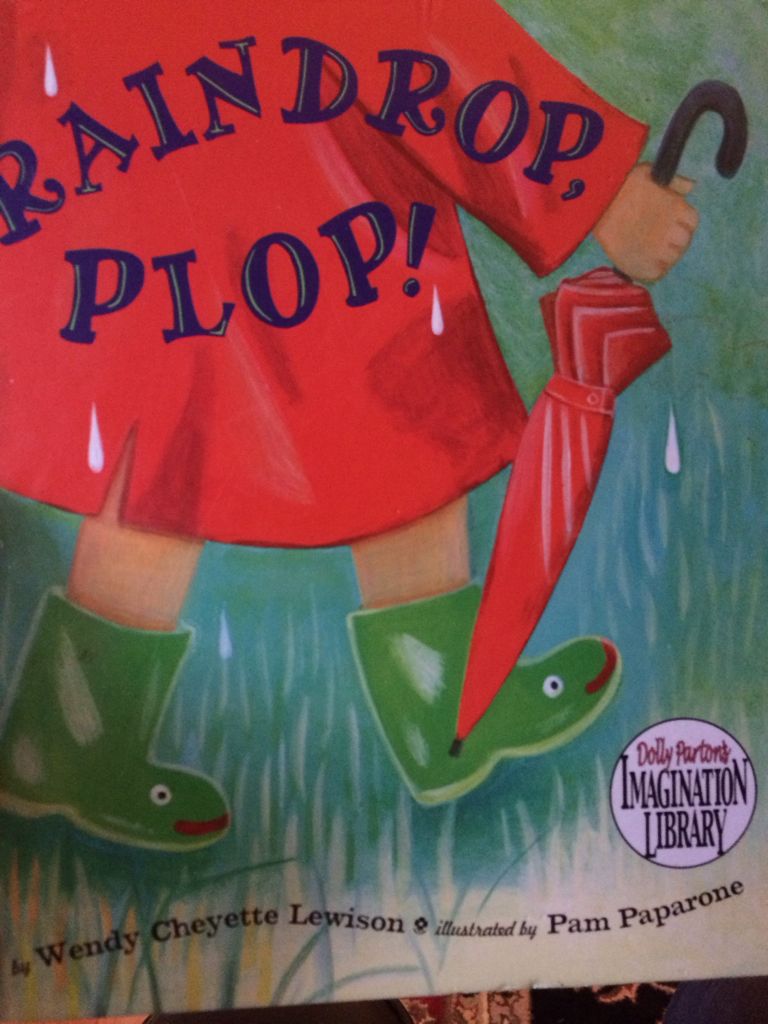 Raindrop, Plop! - Wendy Cheyette Lewison (Viking Books - Hardcover) book collectible [Barcode 9780670059508] - Main Image 1