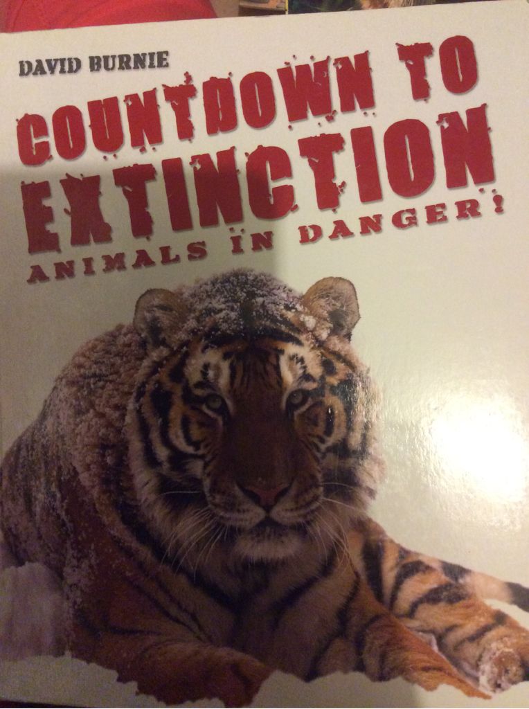 Countdown to Extinction - David Burnie book collectible [Barcode 9780199118663] - Main Image 1